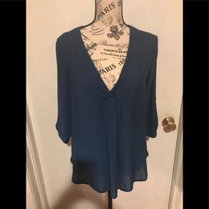 Three qtr length sleeve blouse